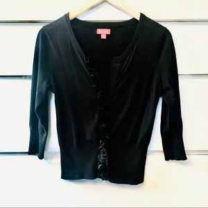 🎒ELLE Rosebud Snap up Sweater/Cardigan/Shrug